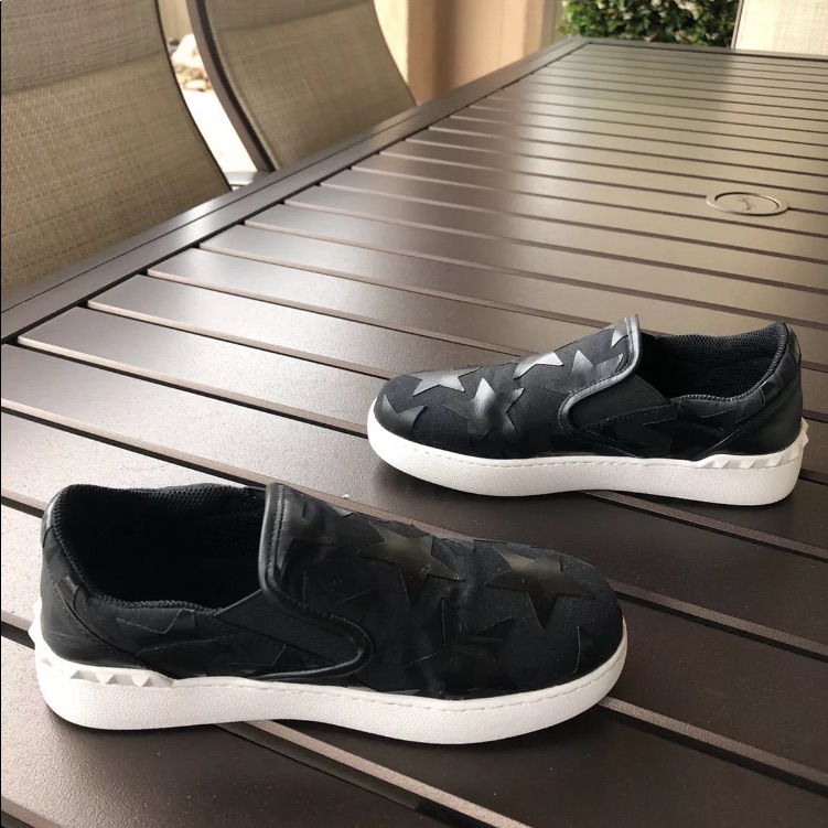 Valentino Garavani Slip-On Black Sneakers